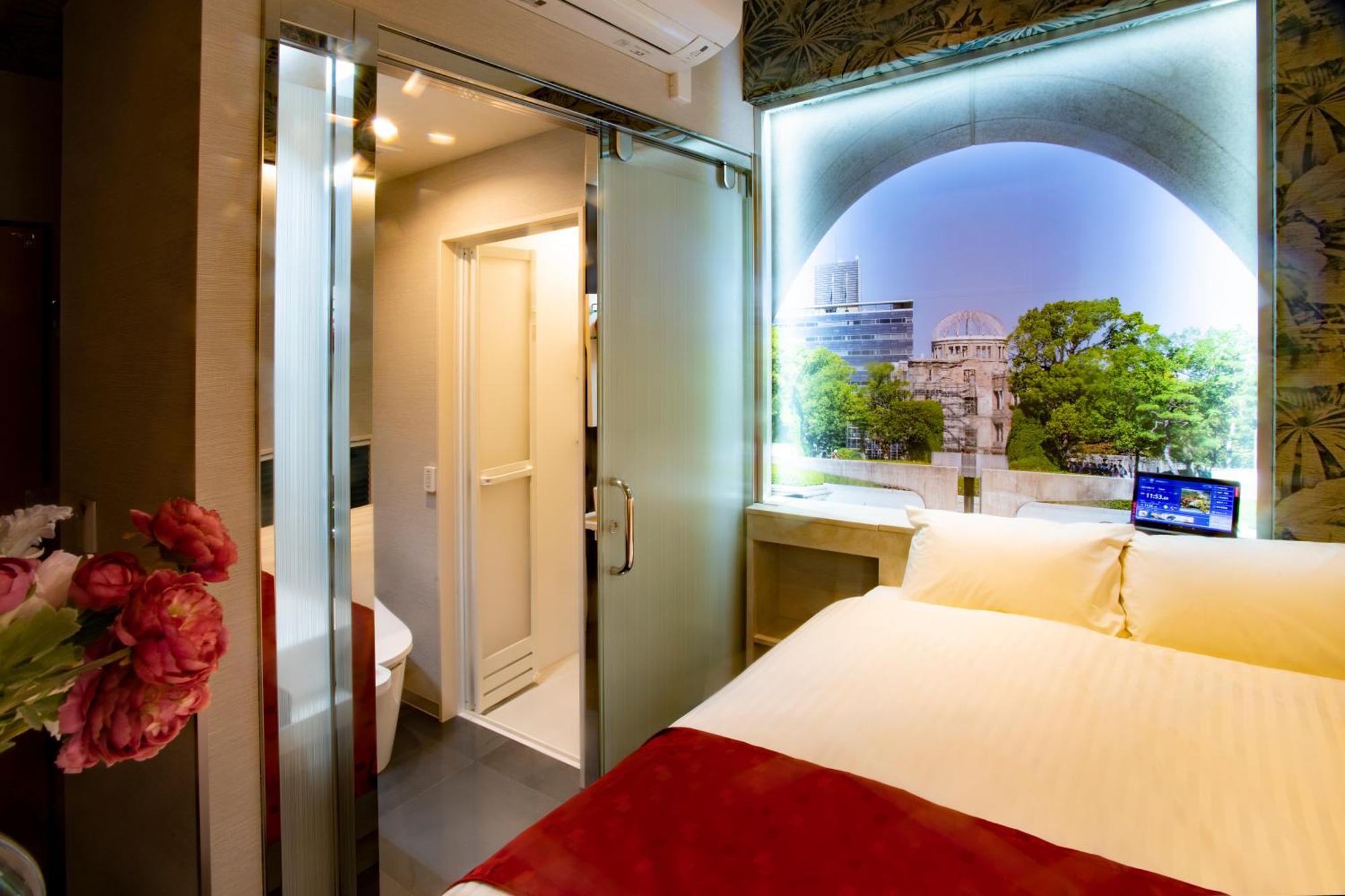 Hotel Xcell Hiroshima Nagarekawa Pokój zdjęcie